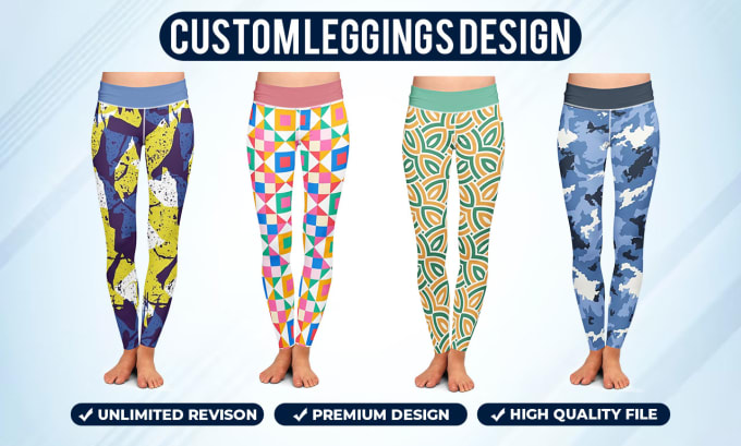 Gig Preview - Design amazing leggings, yoga pants and sports bra for you