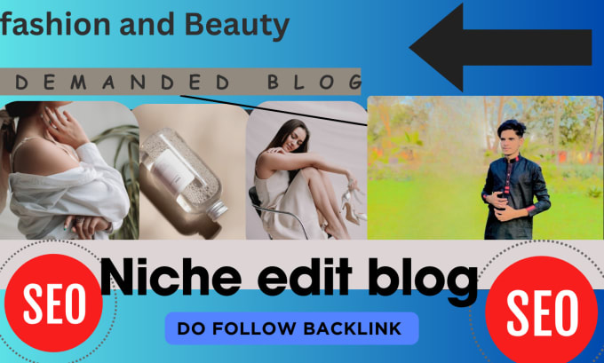 Gig Preview - Provide fashion and beauty high demanded backlinks for your online business