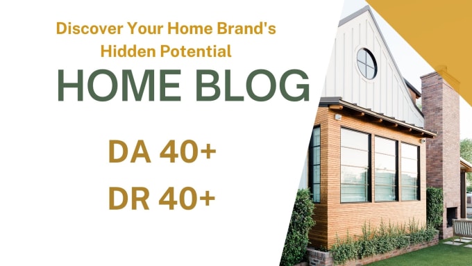 Gig Preview - Provide high quality home improvement guest post