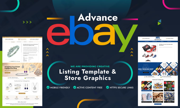 Gig Preview - Design ebay store, ebay template, ebay listing template