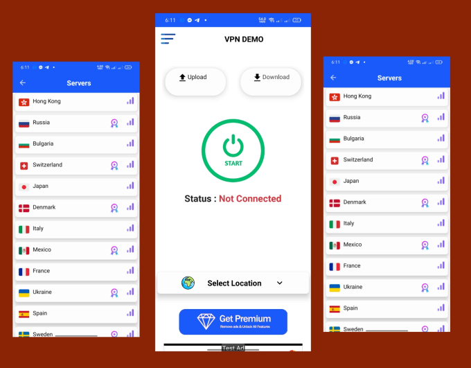 Gig Preview - Make a android vpn app