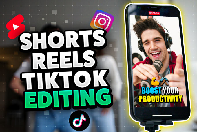 Gig Preview - Edit instagram reels, youtube shorts, tiktok and video ads