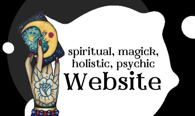 Gig Preview - Create spiritual, magick, or psychic business website