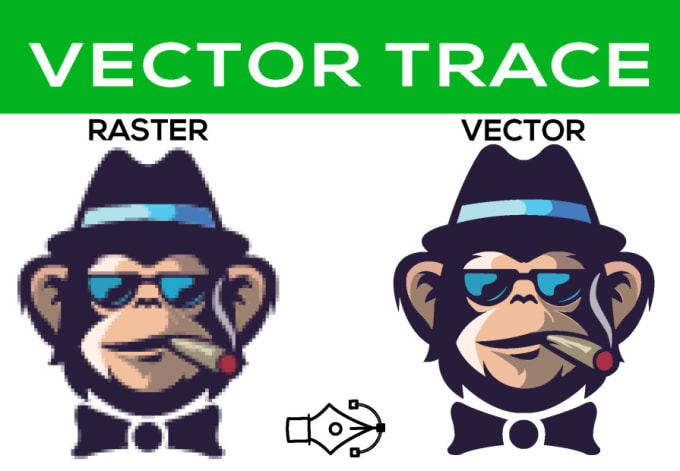 Gig Preview - Do vector tracing which will bring life to the image