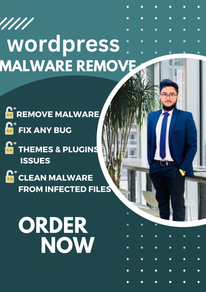 Gig Preview - Remove wordpress malware  and fix hacked wordpress site