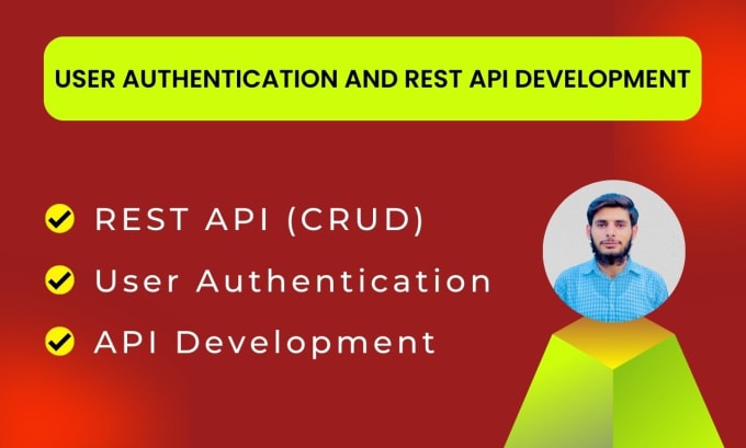 Gig Preview - Do professional rest apis development with authentication using node and express