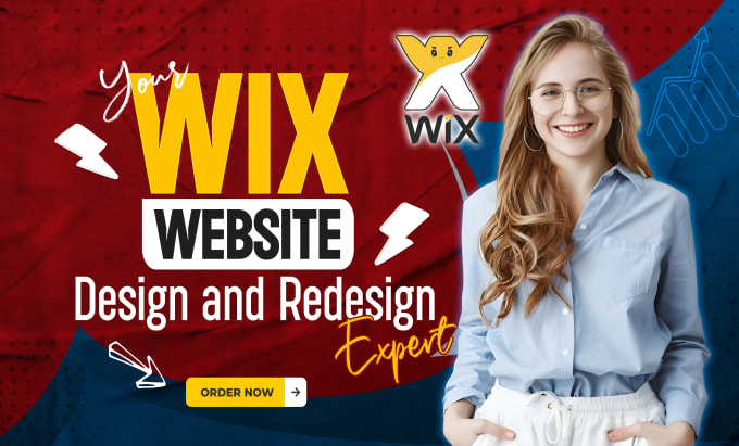 Gig Preview - Create wix website design or wix website redesign or wix website development