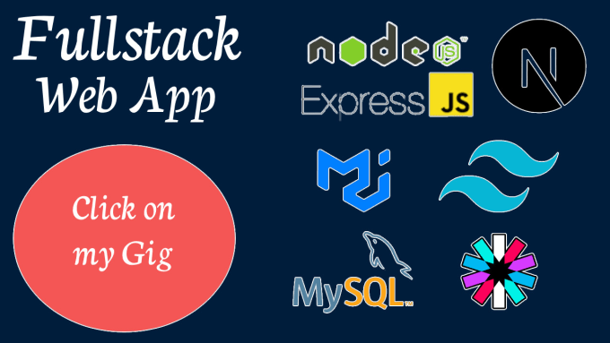 Gig Preview - Build fullstack web app using nextjs, nodejs with mysql