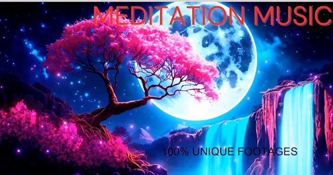 Gig Preview - Provide exclusive HD meditation music video  for your channel