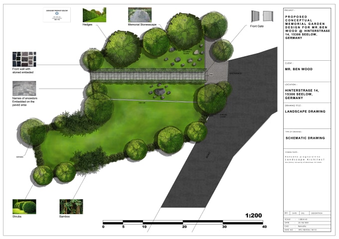 Gig Preview - Do conceptual plans and sketches for structures and landscapes