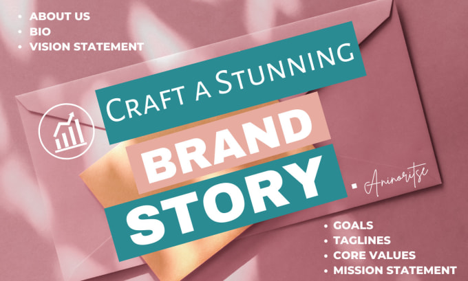 Gig Preview - Write your unique brand story, mission and about us page