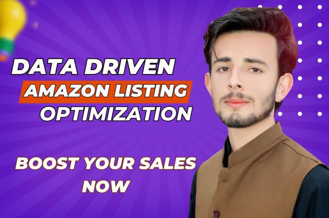 Gig Preview - Create engaging  amazon optimized listing SEO  crafted listing optimization