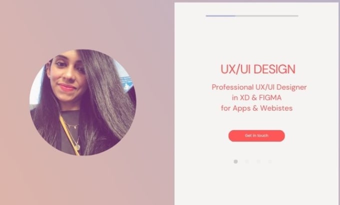 Gig Preview - Be your UX UI designer