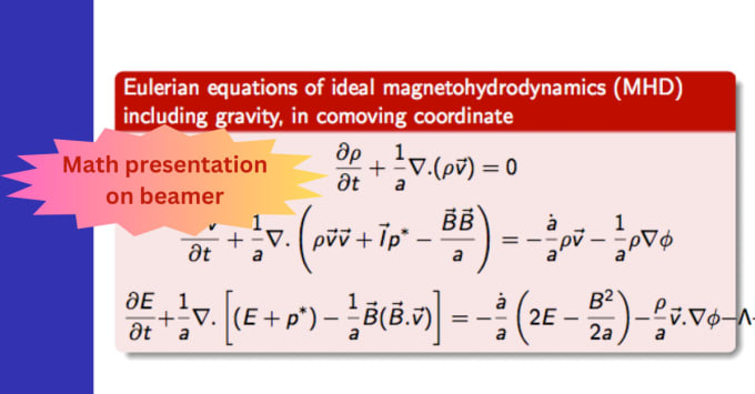 Gig Preview - Create your math presentation on overleaf