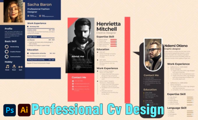 Gig Preview - Make professional resume design or modern   cv template