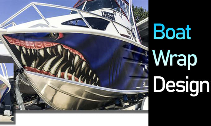 Gig Preview - Do boat wrap, jet ski, yacht and personal watercraft