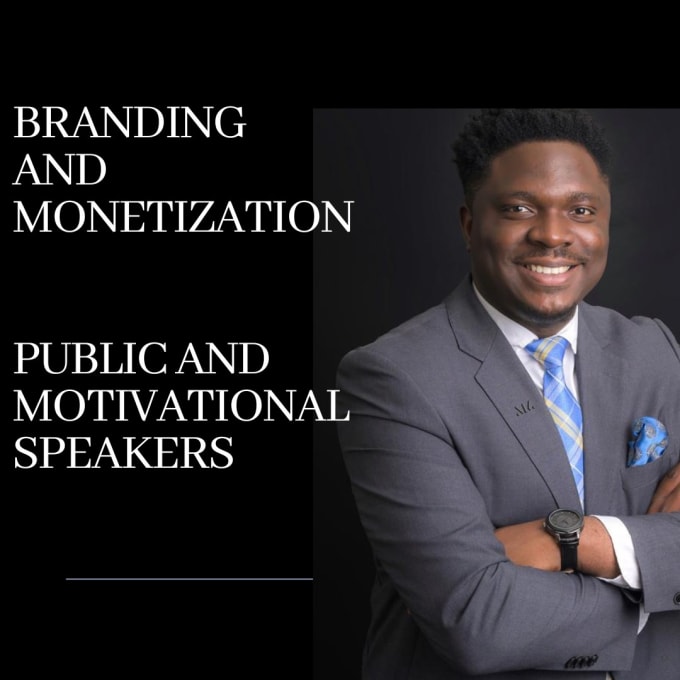 Gig Preview - Provide brand monetization strategies for public and motivational speakers