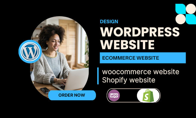 Gig Preview - Design ecommerce website on wordpress woocommerce shopify elementor pro