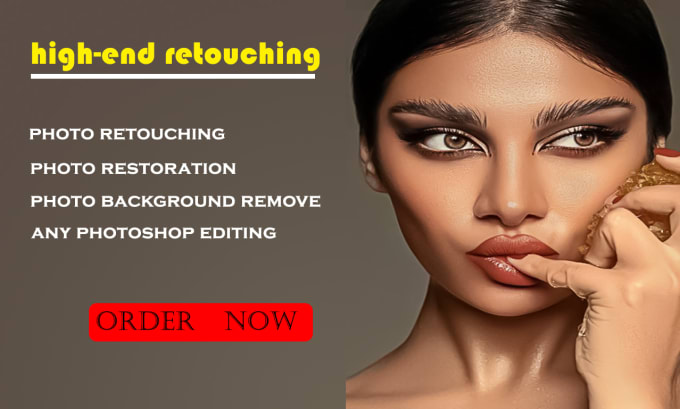 Gig Preview - Beauty retouch and skin retouching