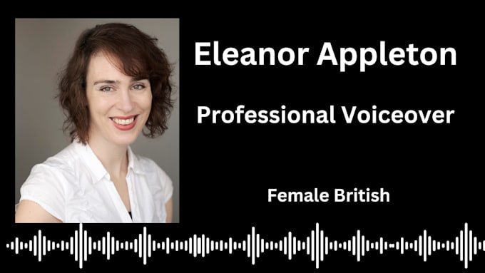 Bestseller - record a british female voiceover for your project