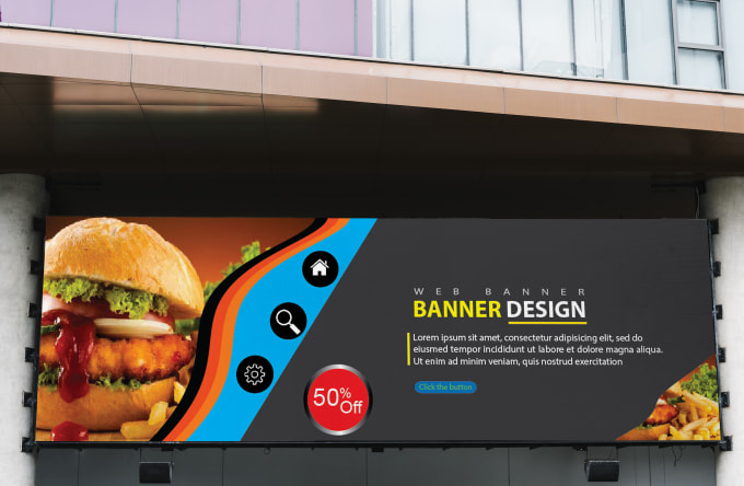 Gig Preview - Design web banner for your business