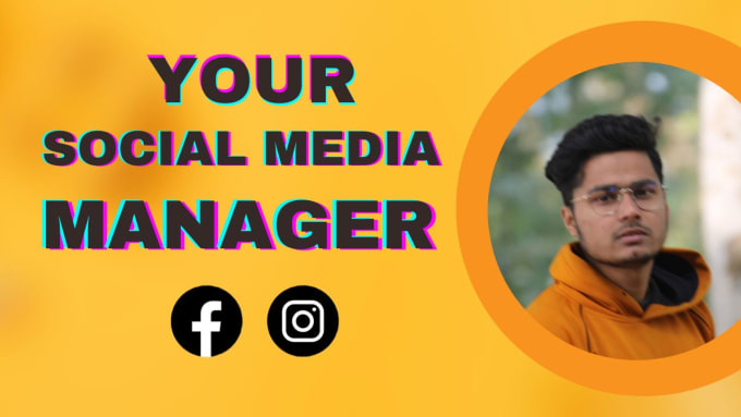 Gig Preview - Be your social media marketing manager