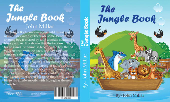 Gig Preview - Draw children story book illustration and kids book cover