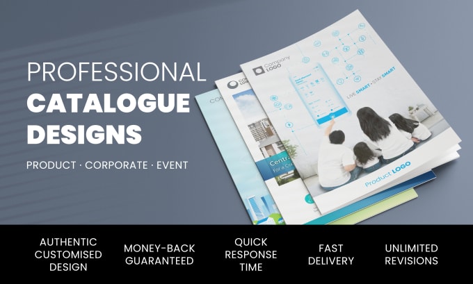 Gig Preview - Create professional product catalog, newsletter, brochure, magazine