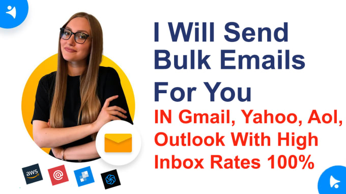 Gig Preview - Send 10k bulk emails for your business