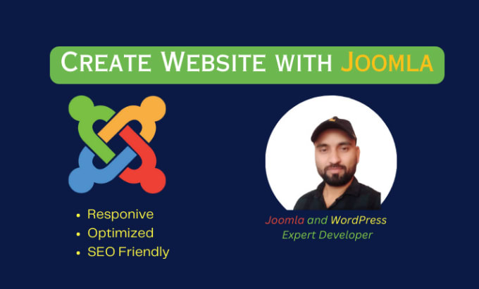 Gig Preview - Create joomla website with a professional design