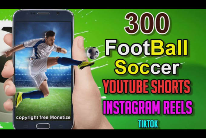 Gig Preview - Create football youtube shorts and reels