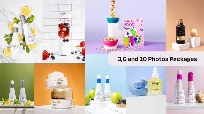 Gig Preview - Take creative product photography for your brand