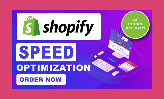 Gig Preview - Do shopify store speed optimization in 24 hrs