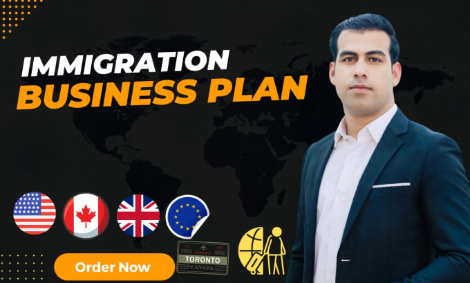 Gig Preview - Write immigration business plan for startups, visa, UK, canada, USA, europe