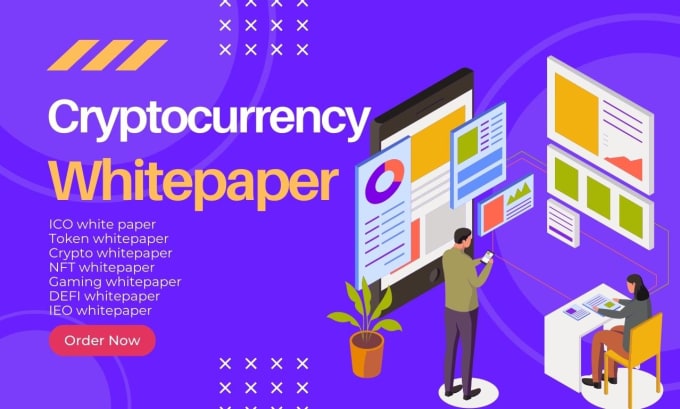 Gig Preview - Do modern cryptocurrency whitepaper, nft, ico white paper, design