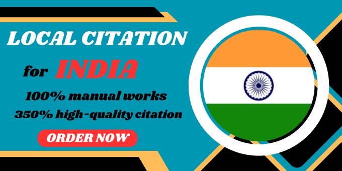 Gig Preview - Do india best local citations manually for your business