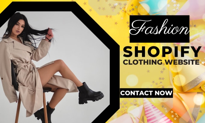 Bestseller - create a fashion shopify clothing store and shopify website