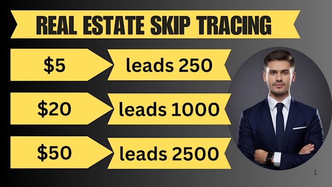 Gig Preview - Do accurate skip tracing for real estate success