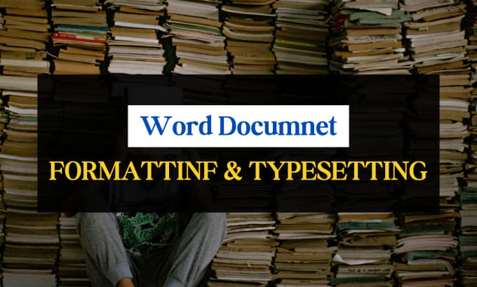 Gig Preview - Expert word document formatting and typesetting in arabic and english