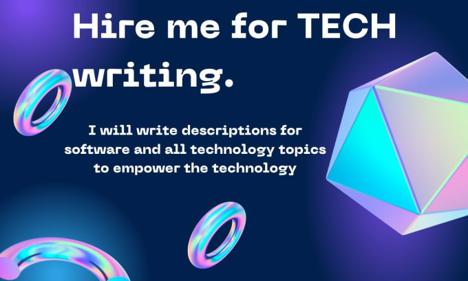 Gig Preview - Create 500 words technology articles and tech blogs