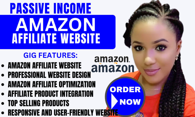 Gig Preview - Build autopilot amazon affiliate website, affiliate marketing for passive income