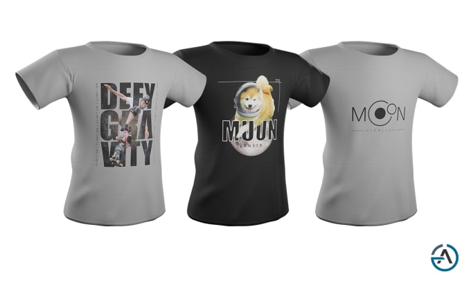 Gig Preview - Make your 3d shirt mockup