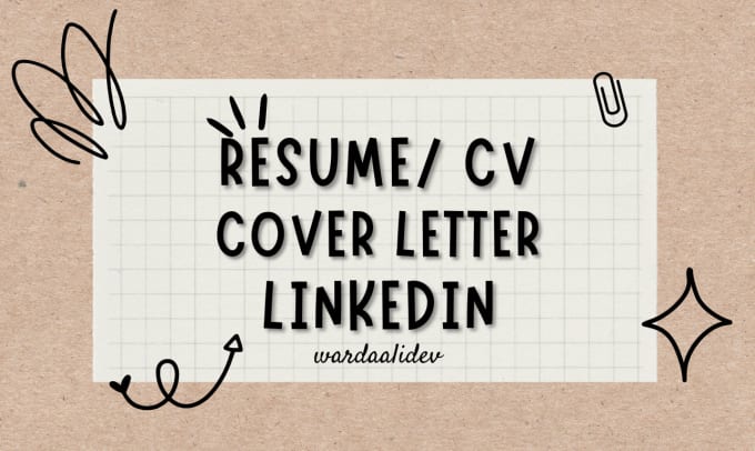 Gig Preview - Professionally write and edit your resume, cover letter and linkedin profile