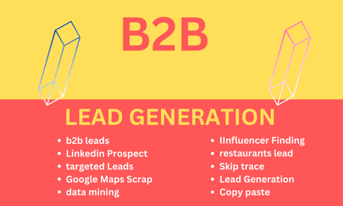 Gig Preview - Provide b2b lead generation and skip tracing services