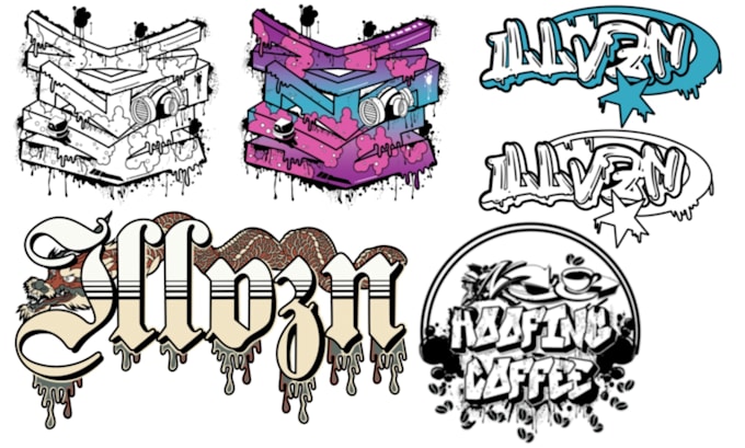 Gig Preview - Create original grafiti illustration