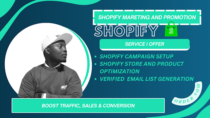 Gig Preview - Do complete shopify marketing, sales funnel, shopify promotion to boost sales