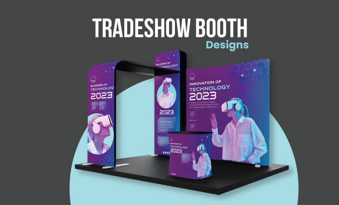 Gig Preview - Trade show or roll up banner, backdrop, exhibition booth, signage , stand design