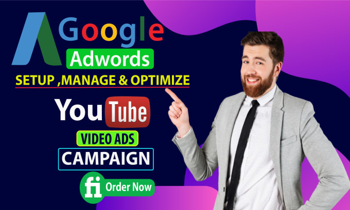 Gig Preview - Create youtube advertising ads promotion campaign with leads