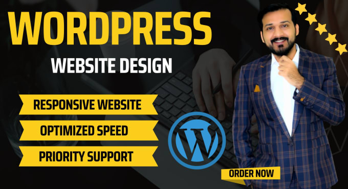 Gig Preview - Develop a responsive wordpress website design