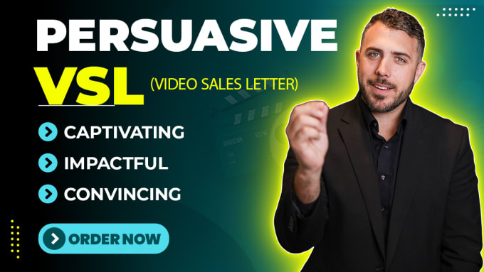 Gig Preview - Create a video sales letter for your company